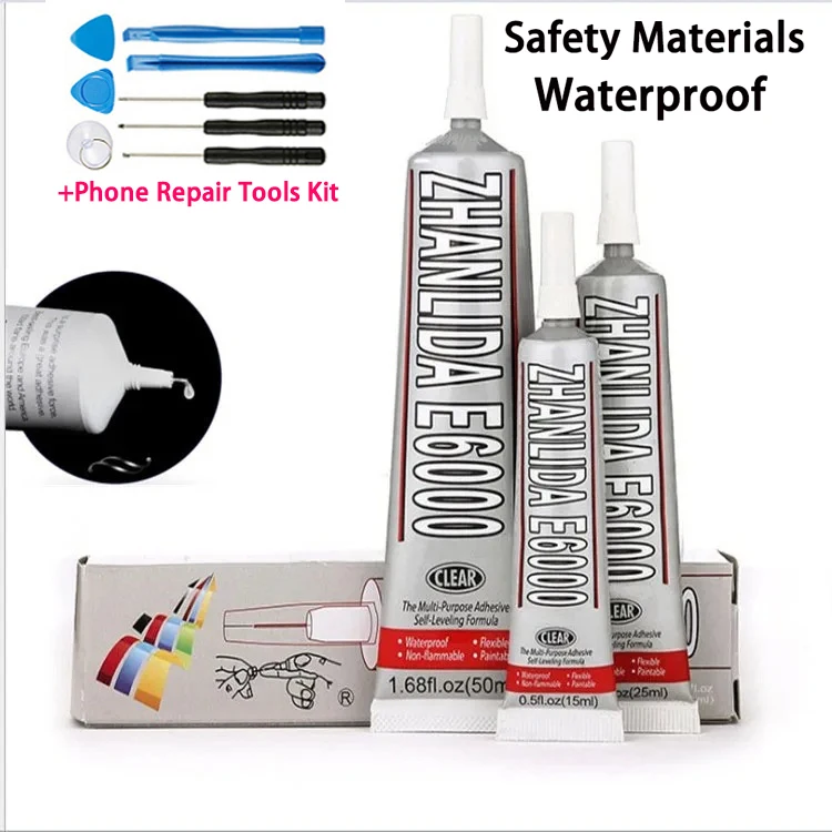 DIY хрустальные стразы, инструменты для рукоделия, иглы, эпоксидный клей, сильное исправление для ювелирных изделий, ювелирных изделий, одежды, ремесел E6000, клей + инструмент