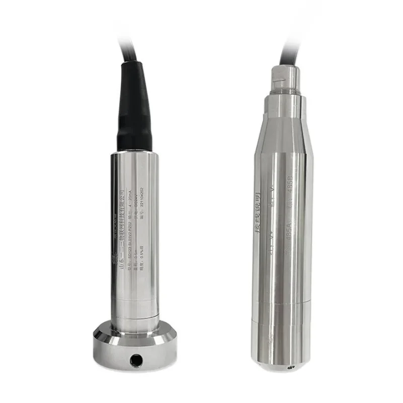 Input level sensor transmitter 4-20mA water level gauge RS485 communication anti-blocking probe high precision SL01V2