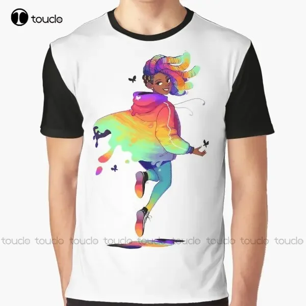 معطف واق من المطر الجرافيك تي شيرت مخصص الكبار في سن المراهقة للجنسين الطباعة الرقمية تي شيرت مخصص هدية Xxs-5Xl الشارع الشهير