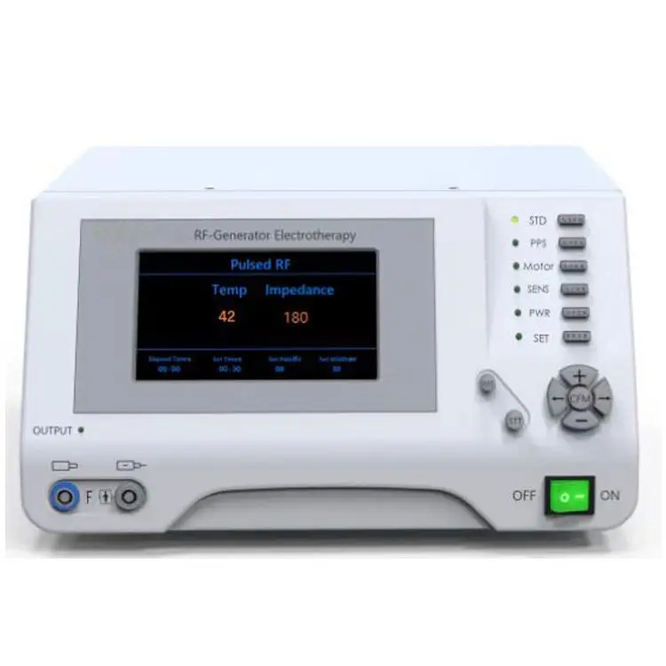 Portable Medical  Lesion Generator with 2-Channels Thermocouple Electrode to Treat Pain MSLRP03