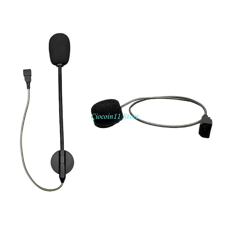 

Y1UB Shockproof Motorcycle Radio Microphone For CARDO Asmax Reso Voice Transmission