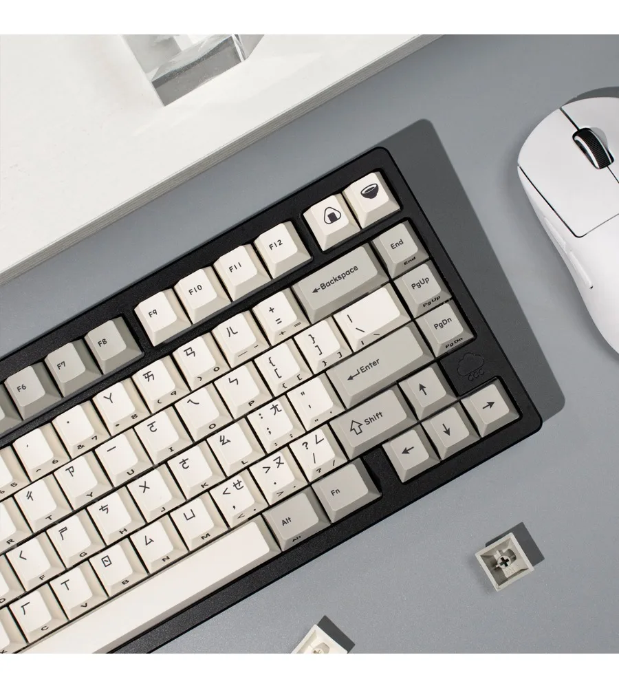 Retro side engraving Korean/Thai/Taiwan phonetic mechanical keyboard keycap PBT hot sublimation original factory suitable