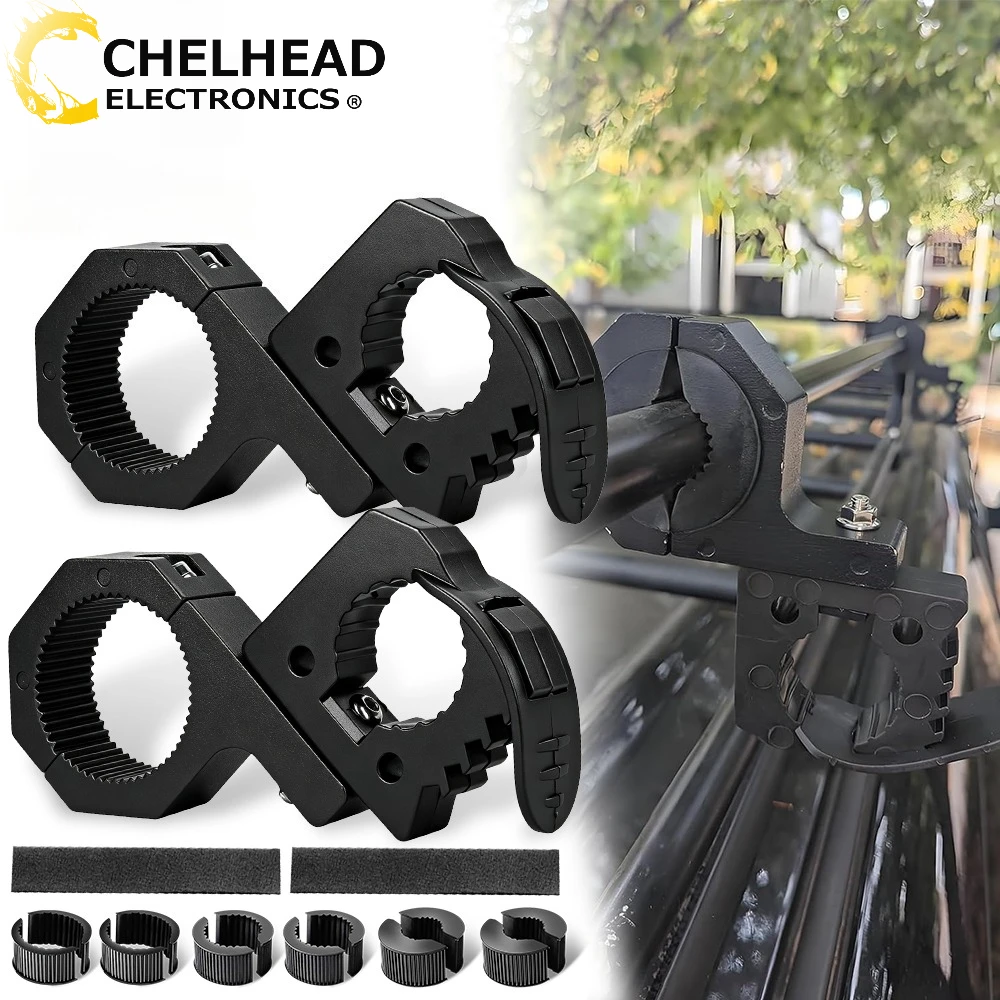 Shovel & Axe Mount Bracket with Quick Clamp, Quick Release, Fits 1-2