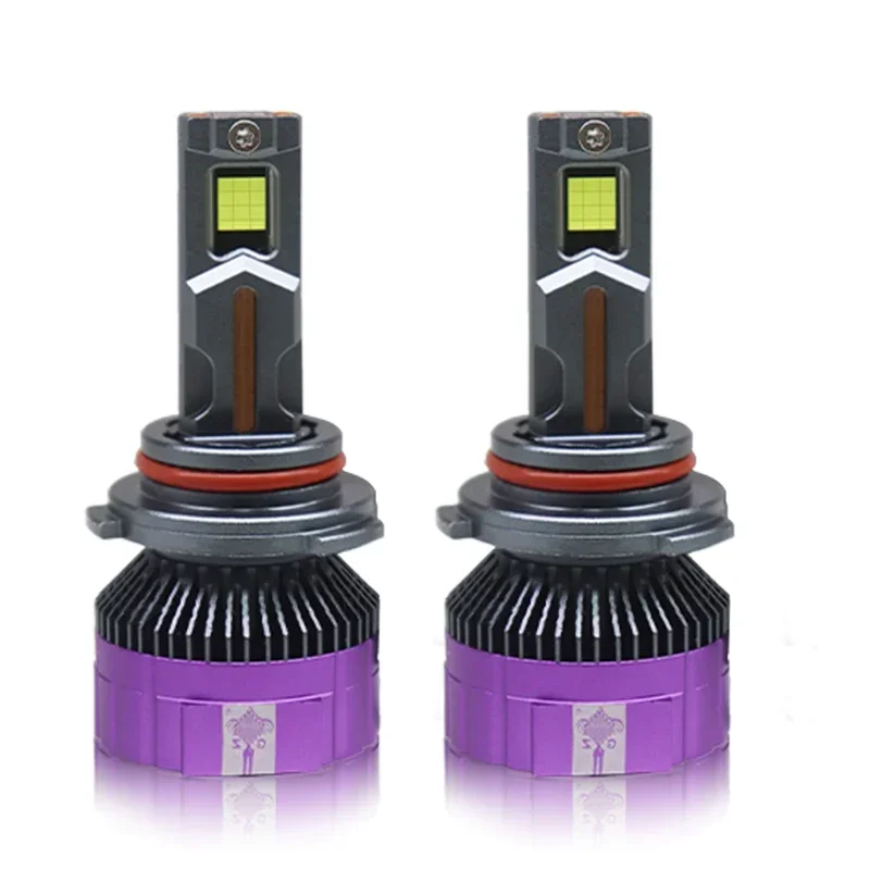 حار سيارة المصابيح الأمامية 200 واط 24000 مللي المصابيح الأمامية للسيارات H13 9004 H4 المصباح لمبة Led المصباح اكسسوارات السيارات #2