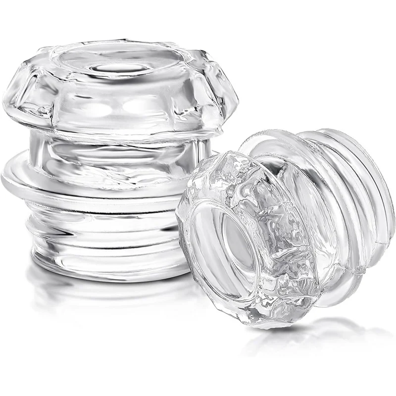 

2-Piece Transparent Coffee Percolator Top - Replacement Glass Knob Top for Coffee Filter