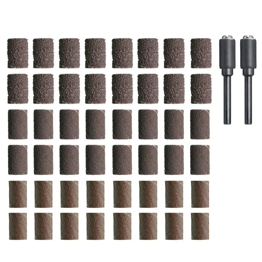 

770B01 1 4 in. 6.4 Mm 60, 120 amp 240 Grit Sanding Band Variety Kit