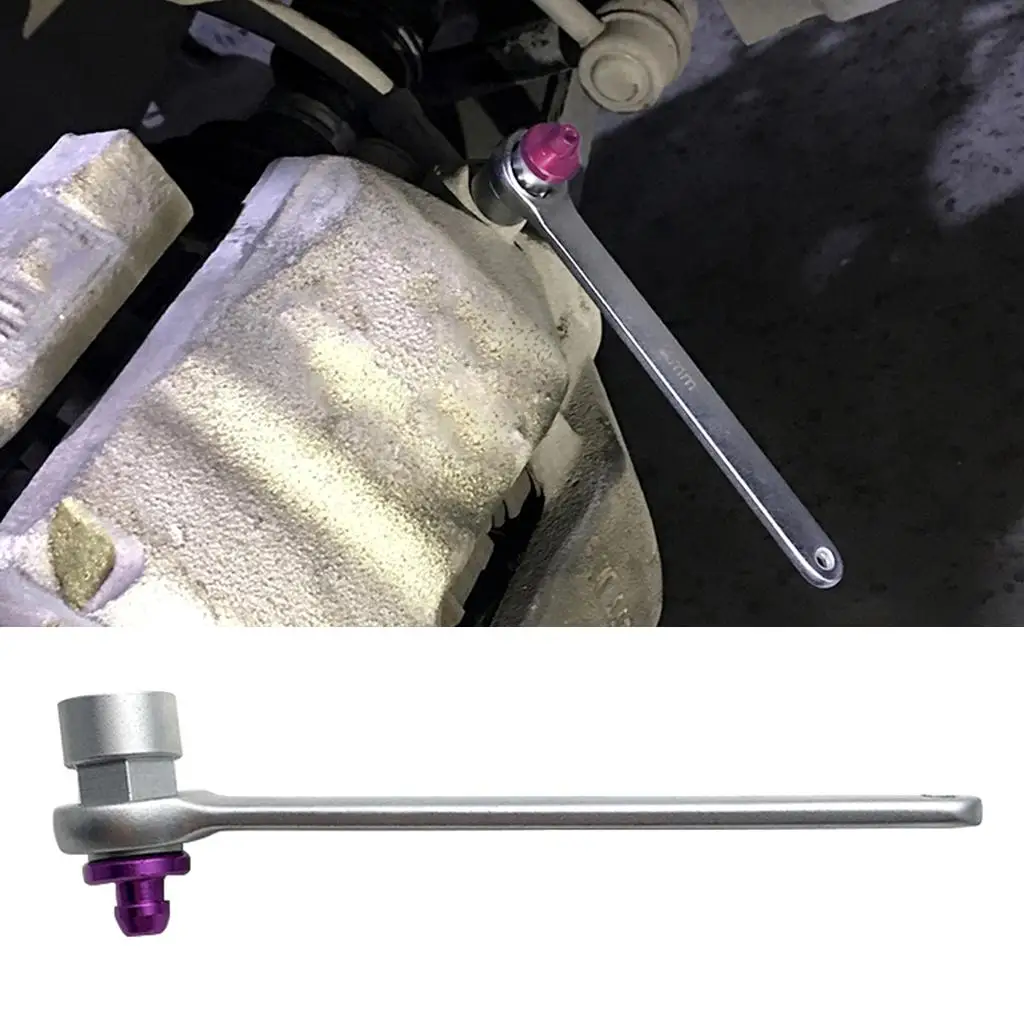 11mm Brake Bleeder Wrench Oil Drainer Tool for Auto Car Repair