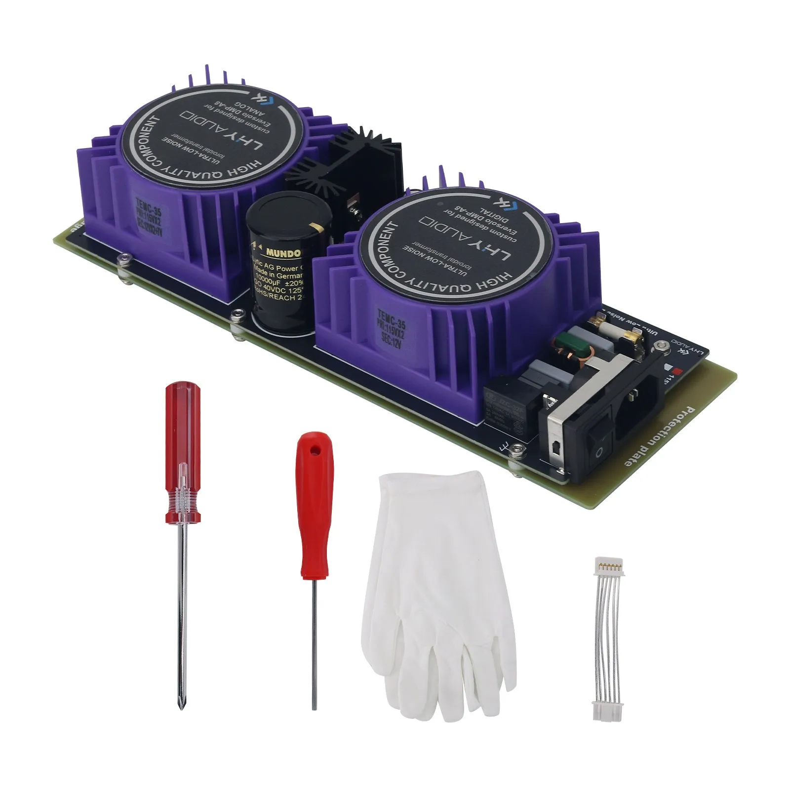 Wishcolor LHY AUDIO LPS-A8 Linear Power Supply + Single Crystal
