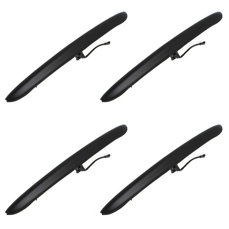 

4X Black Car Trunk Lid Grip With Key Button For-BMW E46 325I 323I 328I 51137171699