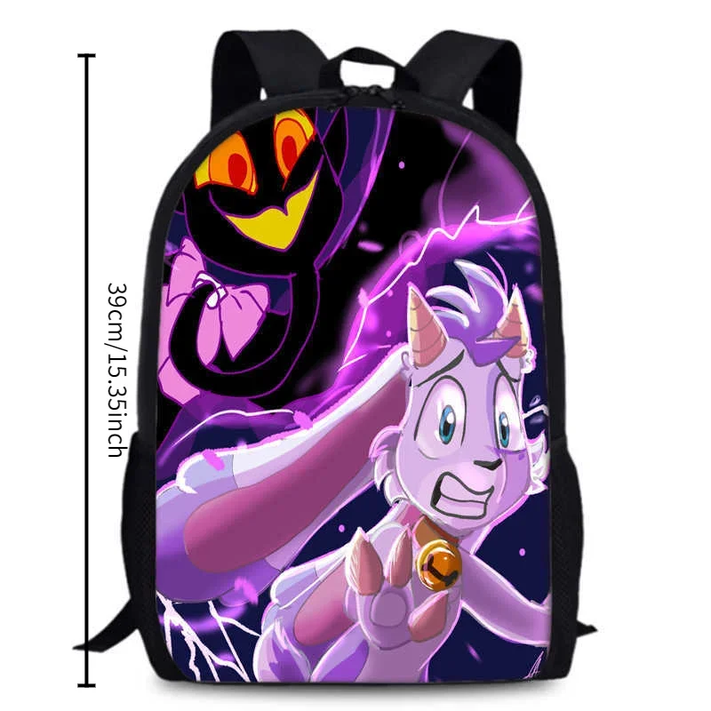 Billie Bust Up Backpack Cartoon 15 Inch Single-layer Bookbag Billie Bust Up Backpack With Large Capacity For Students Mochila