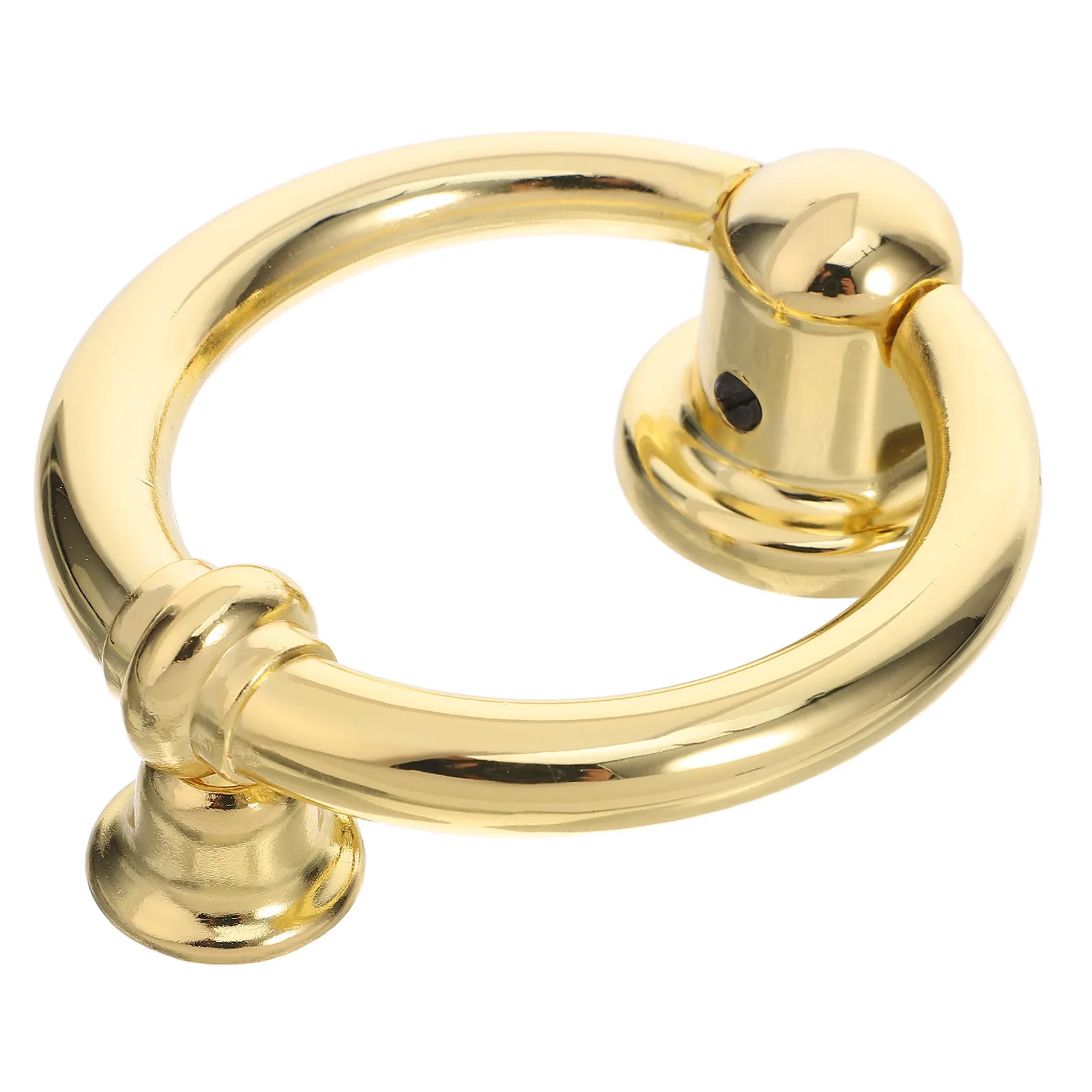 

Стильный круглый дверной молоток из цинкового сплава, декоративный элемент для входной двери, с громким и чистым звуком, универсальный, подходит для деревянных дверей