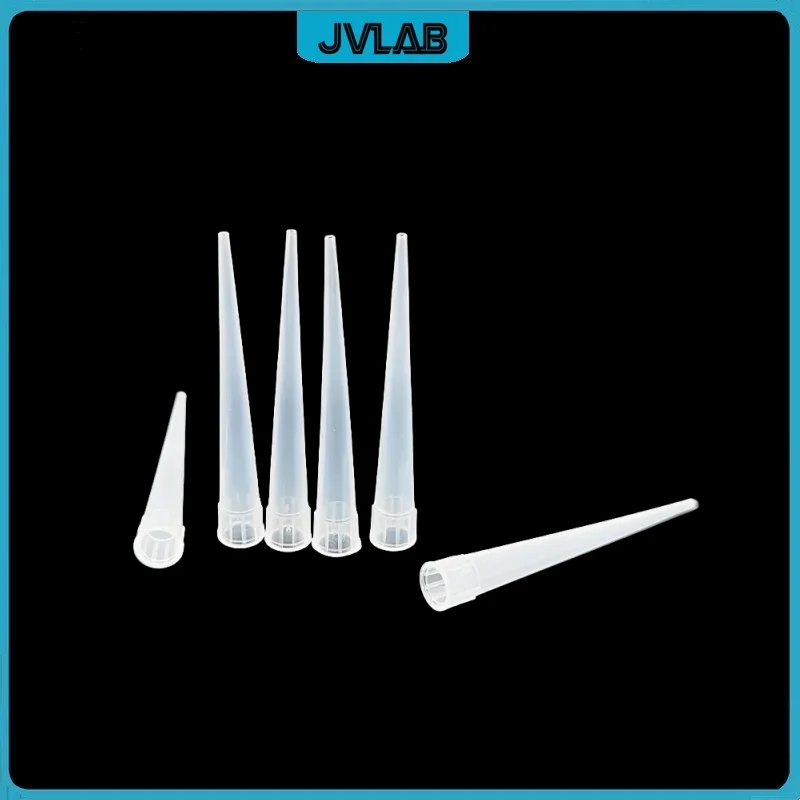 Pipette Tips 6 * 50 mm Disposable PP White Pipet Tips Match 5-25ul/10-50ul/50-250ul Of Qiujing / Jiaan Brand Pipette 1000/PK