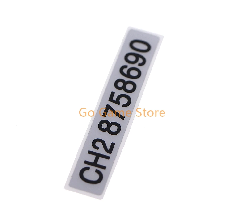 300 шт. для Gameboy GB GBC GBP, корпус игровой консоли, наклейка с последовательным номером, задняя этикетка, запасная часть