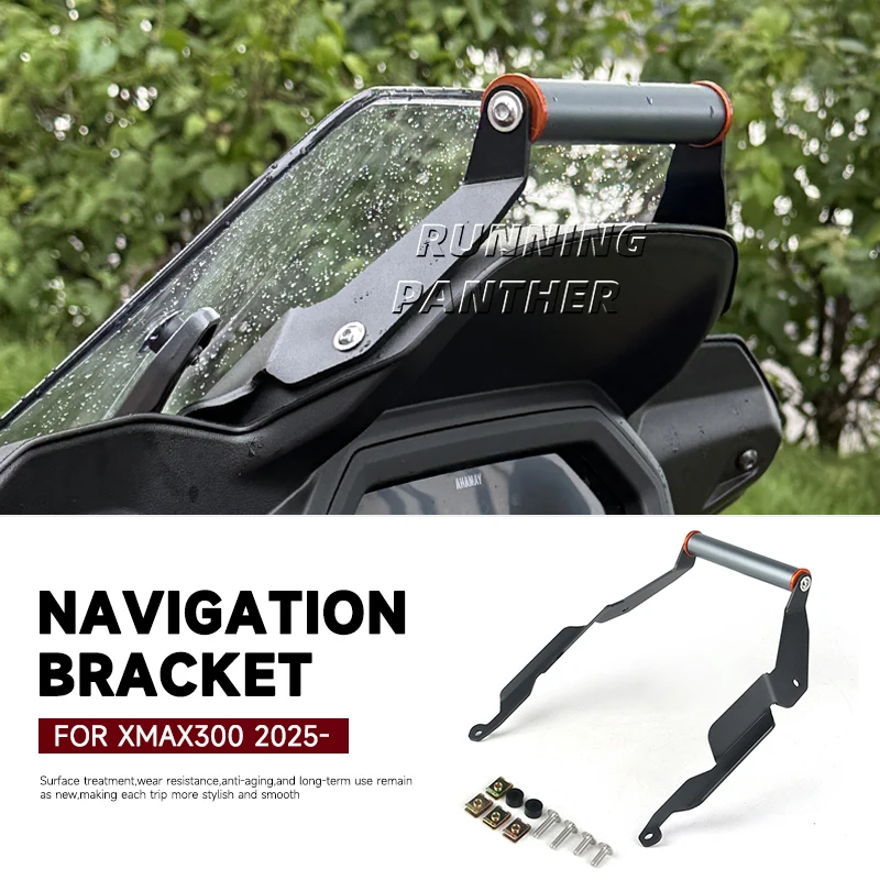 

XMAX 300 2025- Motorcycle Navigation Bracket For Yamaha X-max 300 X-MAX 300 2025 Mobile Phone Stand GPS Stand Accessories