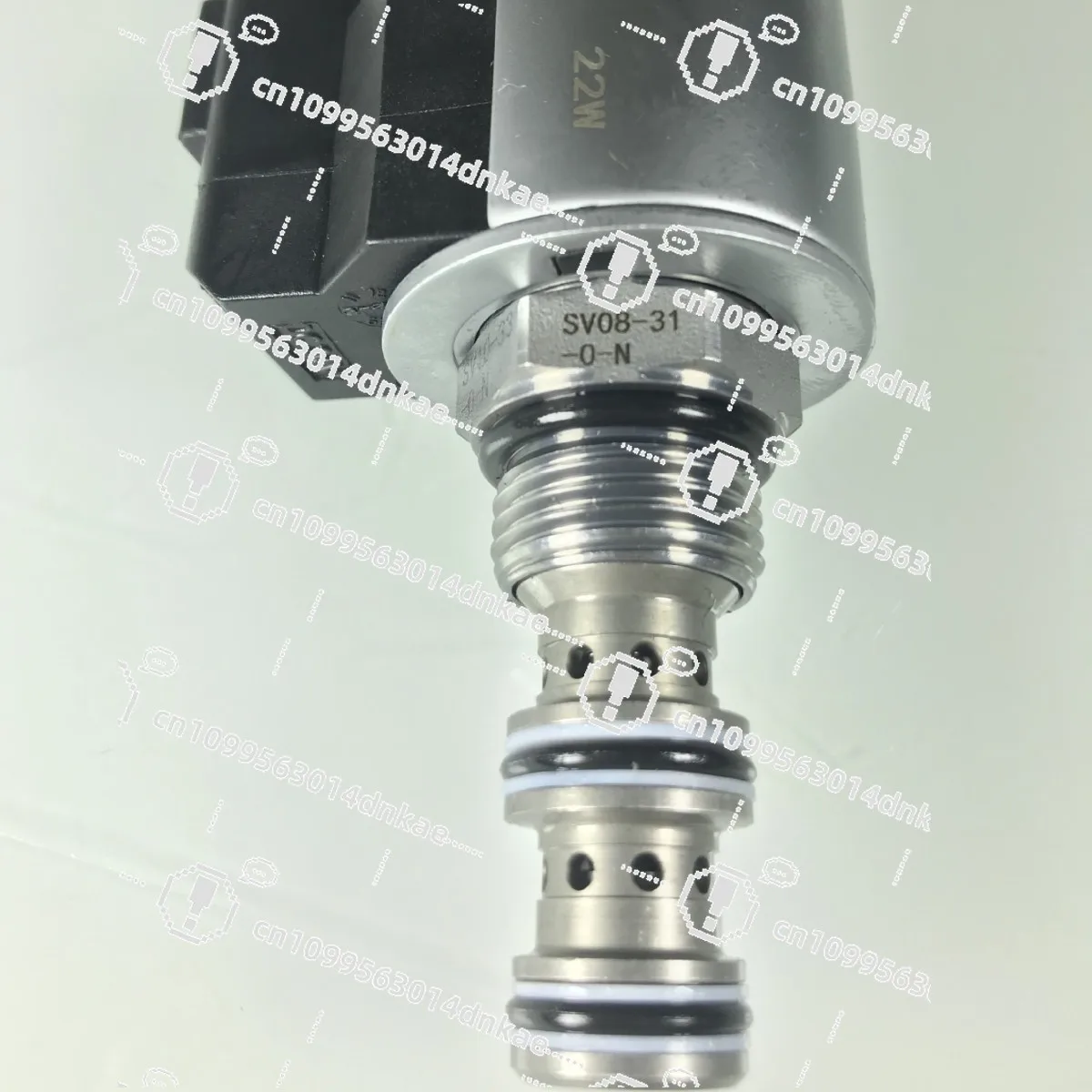 SV08-33 Two-position Three-way Solenoid Valve, Threaded Cartridge Solenoid Valve 11LPM