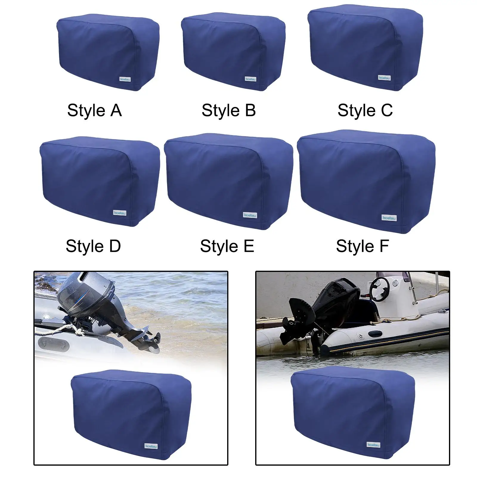 Adjustable Generic Outboard Motor Cover Dustproof Dust Rain Sun Protection For Outboard Motor Propeller Fishing Boats