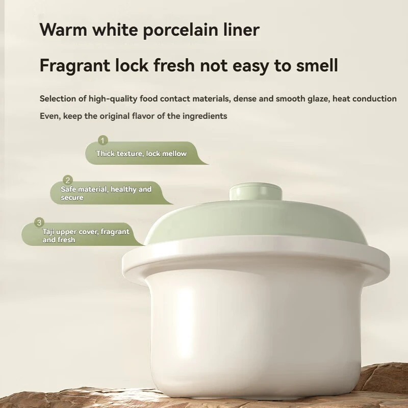 Household Appliances Soup Pot, Porridge Artifact, Intelligent Fully Automatic Soup Pot, Ceramic Small Health-preserving Stew Pot