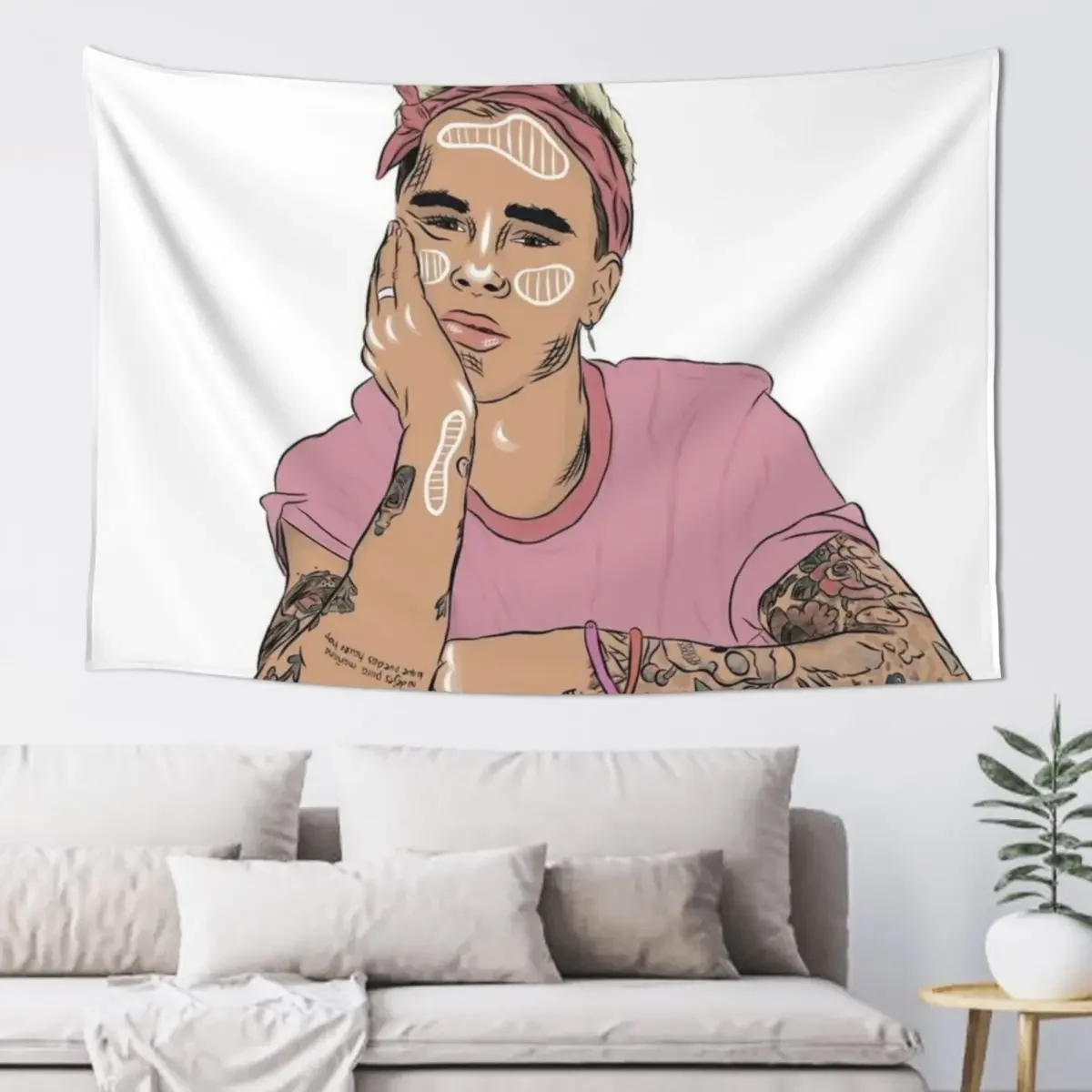 Kian Lawley Tapestry Wall Coverings Wall Decorations Room Decorating Aesthetic Wall Deco Tapestry