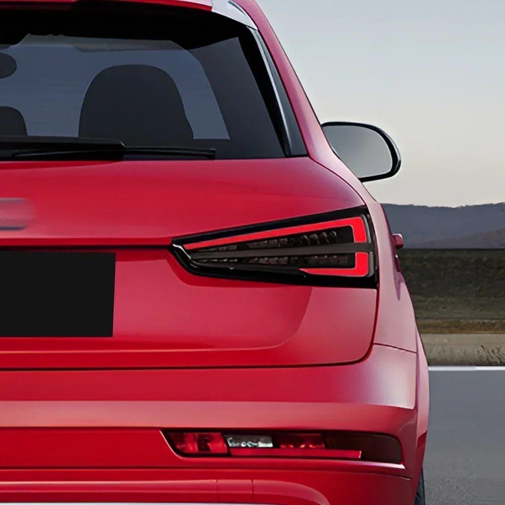 

For Audi Q3 SQ3 2013-2018 Auto Rear Back Lamps Assembly Upgrade LED Dynamic Turn Car Tail lights Plug and Play Accessories