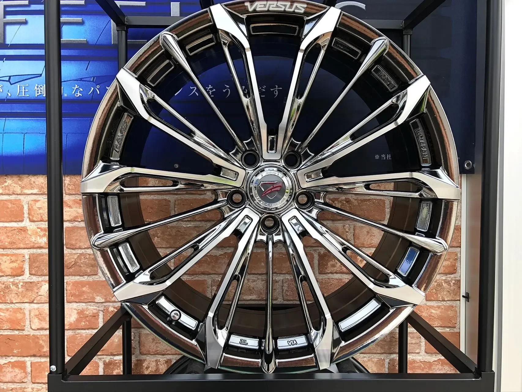 Custom Polished 5x114.3 Forged Japanese style Alloy Wheels Passenger Car Auto Parts Direct Factory Application Aftermarket