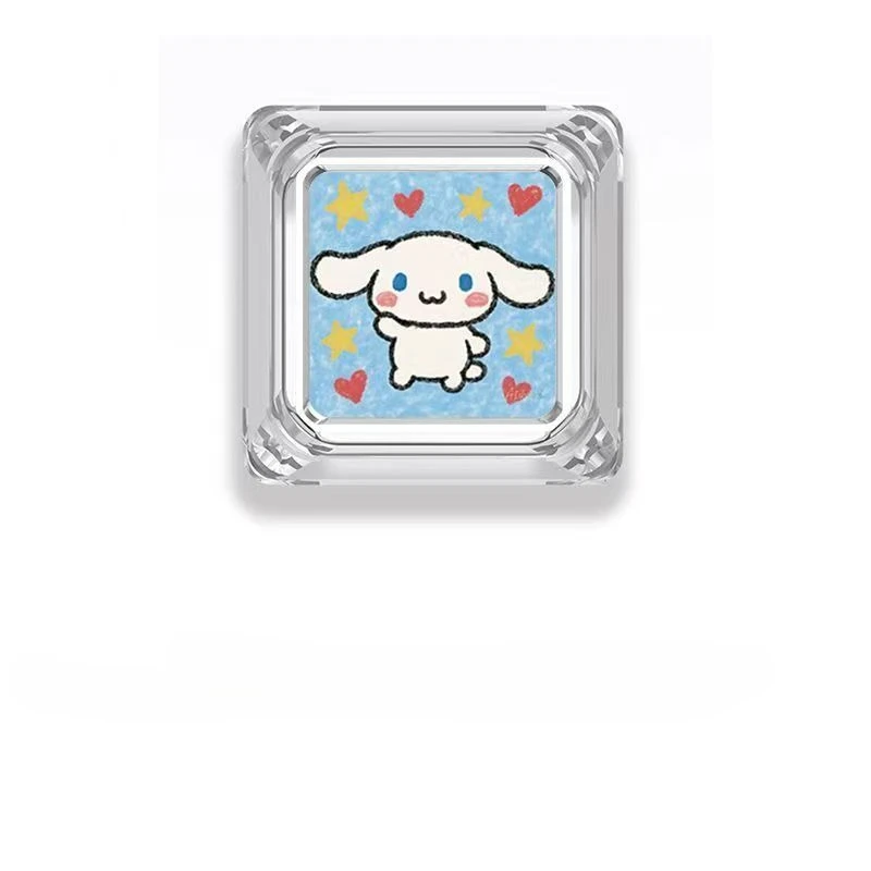 llo Kitty Transparent Keycap for Cross Stem Mechanical Keyboard - Personalized Cartoon Key Cap view 5