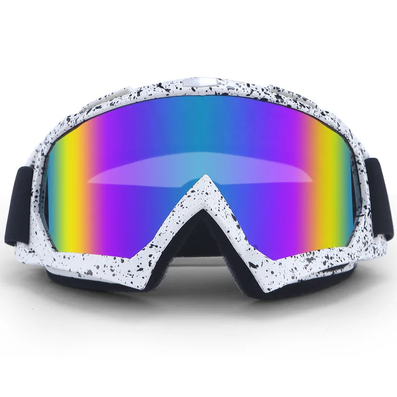 Tactical Motorcycle Goggles, Windproof Dustproof Anti-Fog, UV400 for Off-Road Riding Skiing, Safety Glasses Men Women​