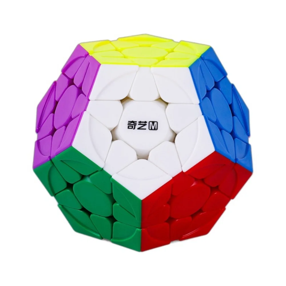 QIYI Qi Heng Megaminxeds Magnetic Magic Cubes Stickerless Speed Professional 12 Sides Puzzle Cubo Educational Toys For Children