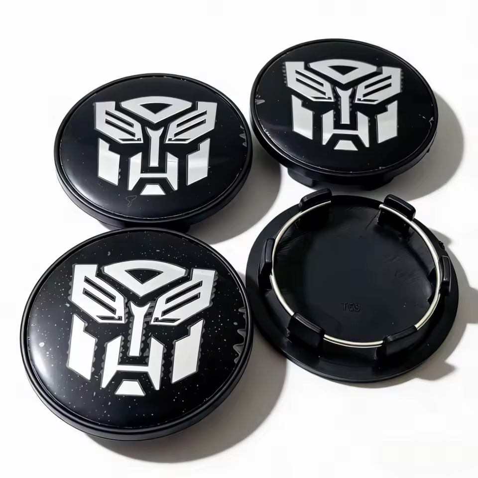 4x 69mm Transformers Felgendeckel Nabendeckel Radkappen
