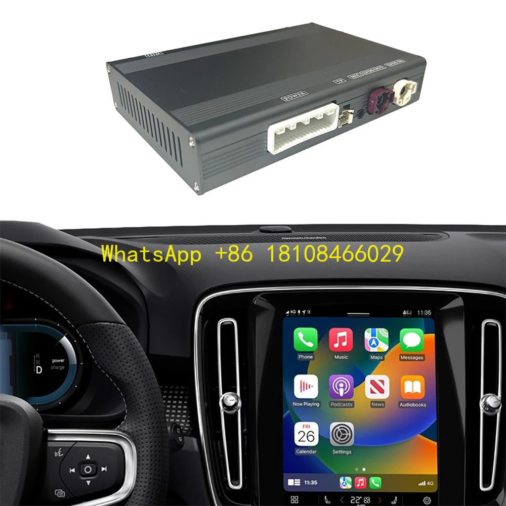 

Dckloer Carplay Interface XC90 XC60 XC40 S90 S60 V90 V60 Smart Ai Box Android Auto Wireless Carplay Navigation Mirror