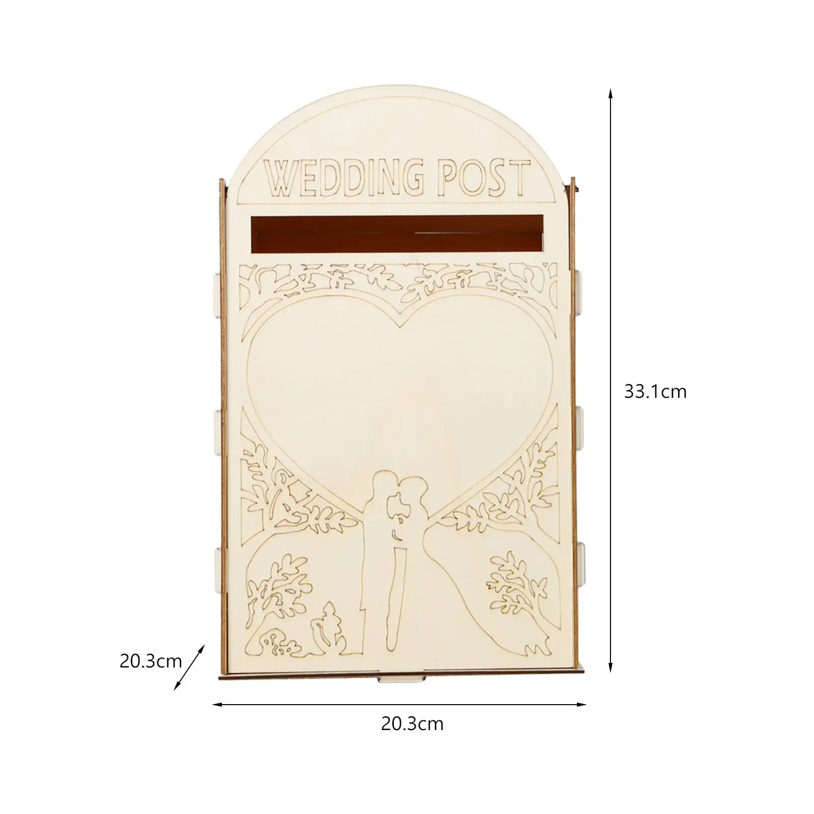 Wedding Mailbox Letter Box Rustic Decor Envelope Gift Post Card Holder Etc. Decorative Wedding Card Holder Bridal Shower