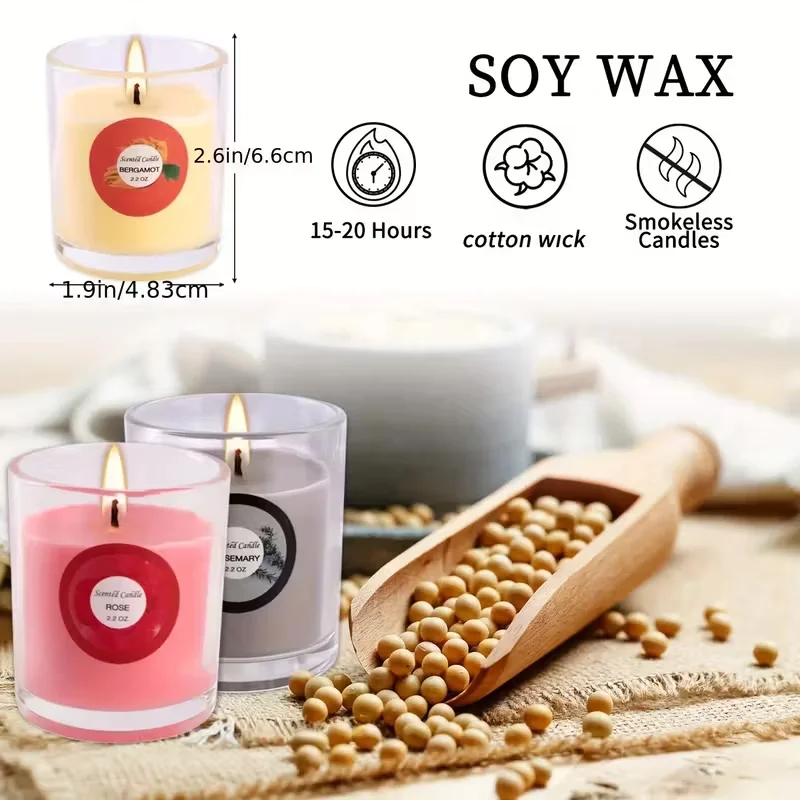 20 zestawów zapachowych świec – Candle Supplies Glass Jars recenzja i cena