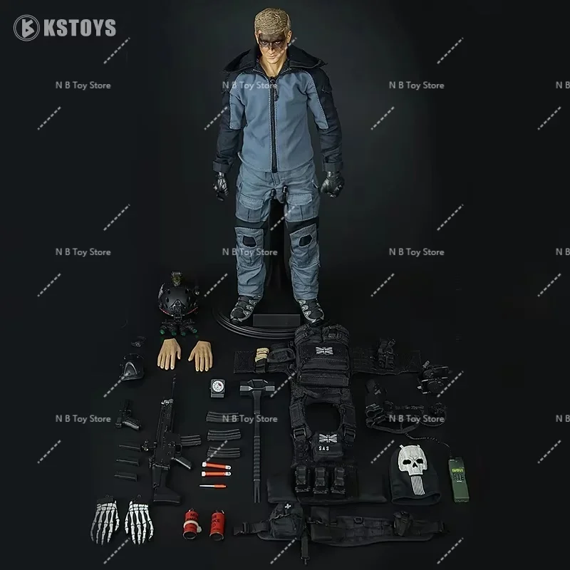 FLAGSET KSTOYS KS21001 1/6 ruchoma nocna bitwa duch wojskowa figurka delikatne detale projekt 12 "modely zabawek