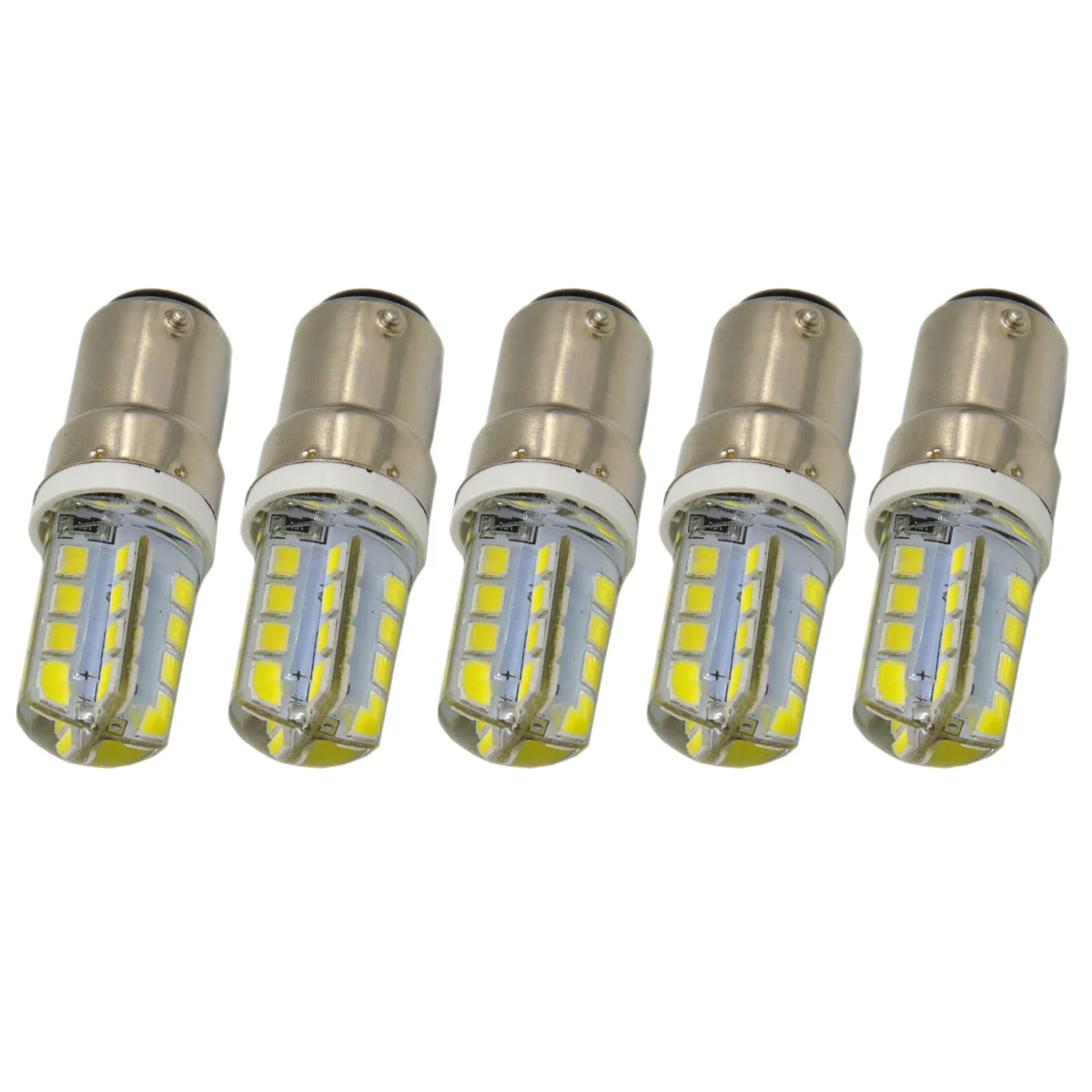 5pcs B15 1157 AC 220V 35W 240LM SMD 2835 32-LED Bulb Light Lamp (White) B15 LED light bulb B15 220V LED light