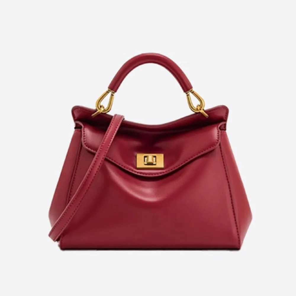 2025 New Lucia Buckle Shoulder Crossbody Bag, Luxury Elegant Versatile Women Handbag, Premium Daily Dating Fashion Purse view 4