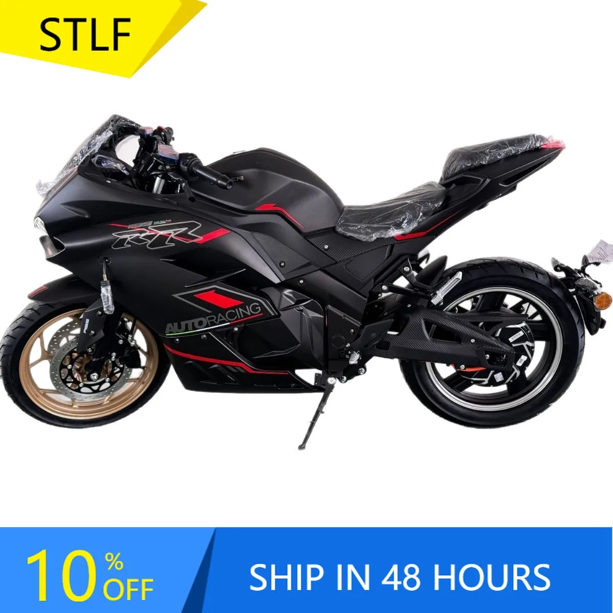 

STLF2025 Hot Selling Electric Racing City Motorcycles 8000w Power Motor with Lithium Battery Lead Acid Adult Electric Motorcycle