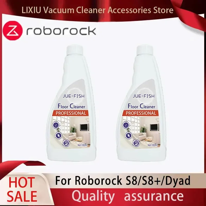 

For Roborock and OMO Joint Floor Cleaning Liquid Solution S8 Pro Ultra/S8/S8+/Q5/Q7 Series/S7 Max Ultra/S7MaxV Plus 100mL