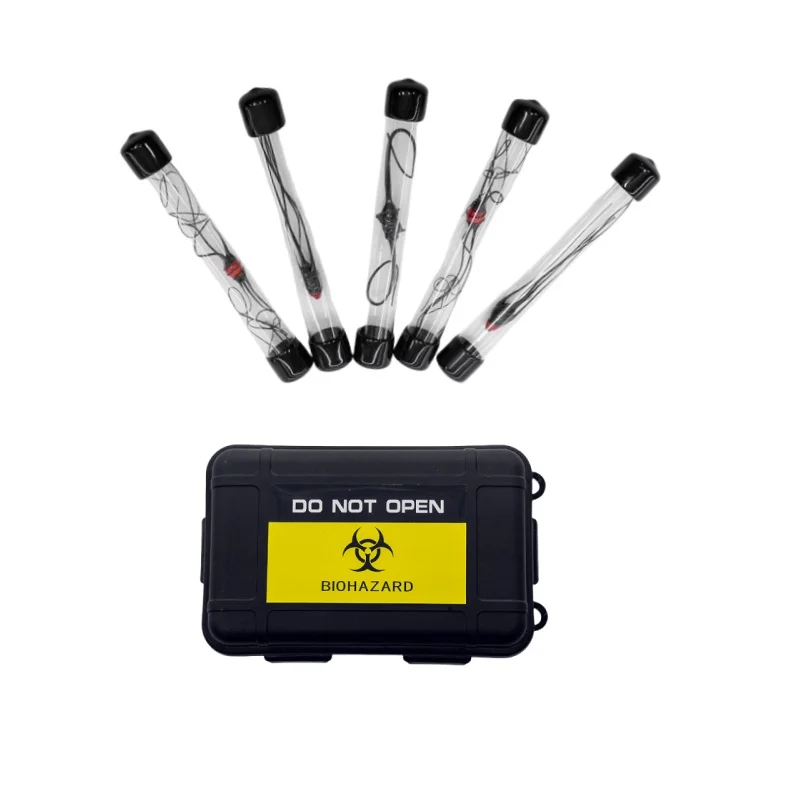 

Новый образец вируса ручной работы Resident Evil, зразок Немодода, фигурка ручной работы, набор пробирок, реквизит для косплея, Коллекционная модель игрушки