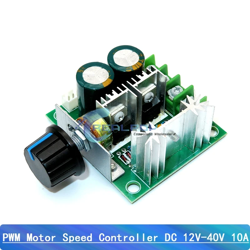 DC motor speed regulator 12V 24V 36V 48V 6-90V High power drive module PWM Motor speed controller 10A/15A/20A current regulator