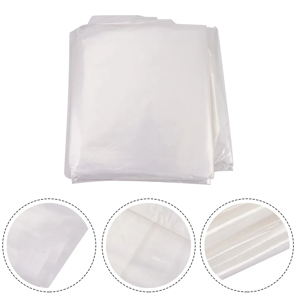 Cold Protection for Plants Clear Polythene Plastic Sheeting Garden Cover for Greenhouse Protects from Wind and Blizzards