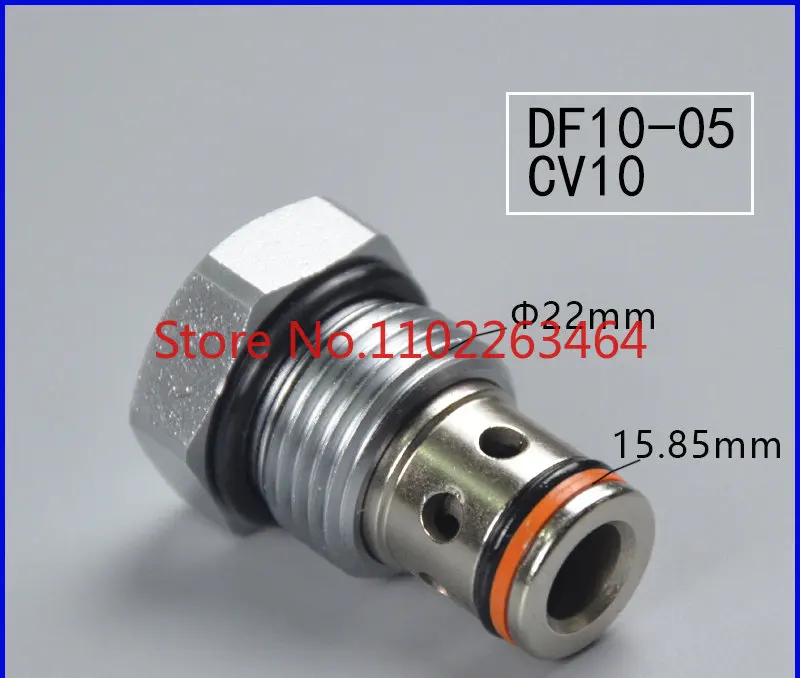 

DF10-05 Hydraulic cartridge check valve CV10 pressure retaining valve