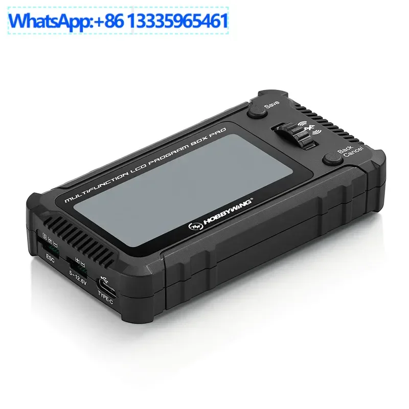 

HobbyWing Multifunction LCD Program Box Pro Programming Box Model Aircraft ESC Setting Card