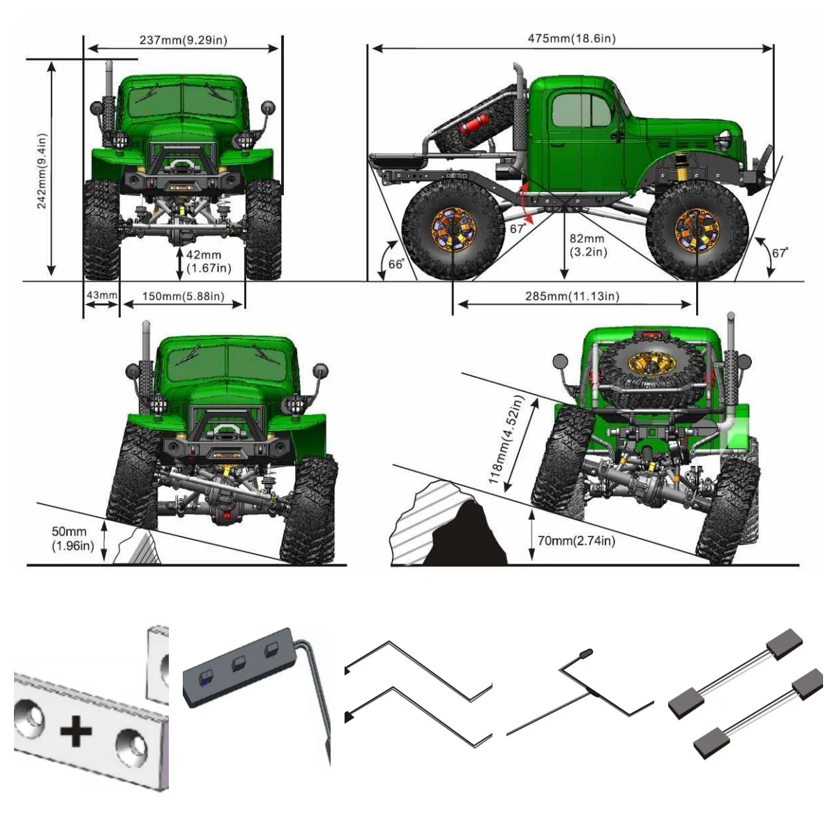 

Запасные части RGT RC R86332 R86333 R86334 R8635 R86336 для моделей внедорожников 1/10 EX86181 EX86120