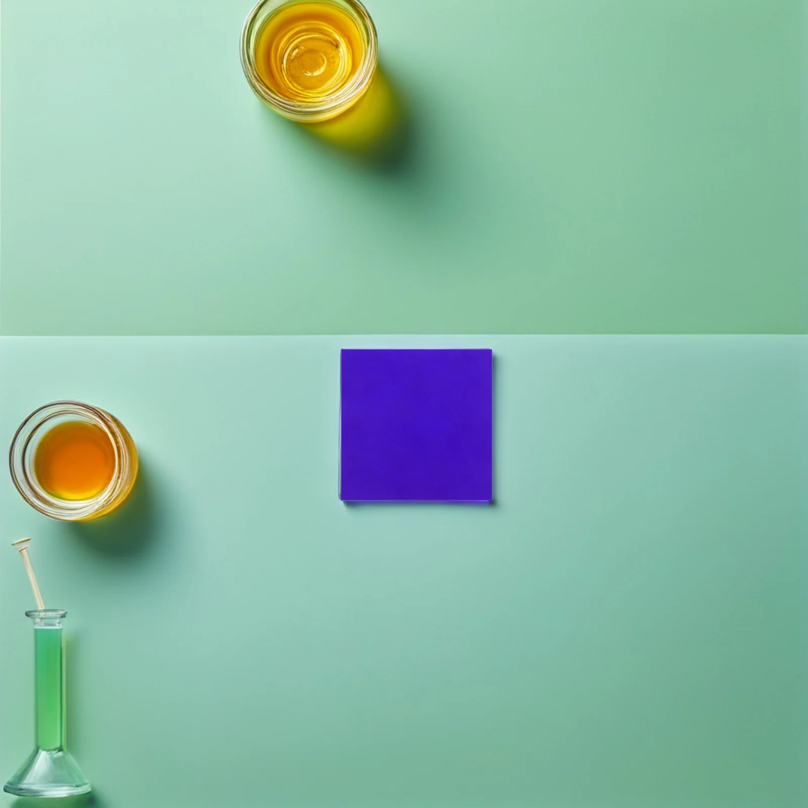 

2Pcs Cobalt Glass Sheet Blue Heat Resistant Chemistry Lab Replacement Fire Flame Color Reaction Scientific Experiment Tool