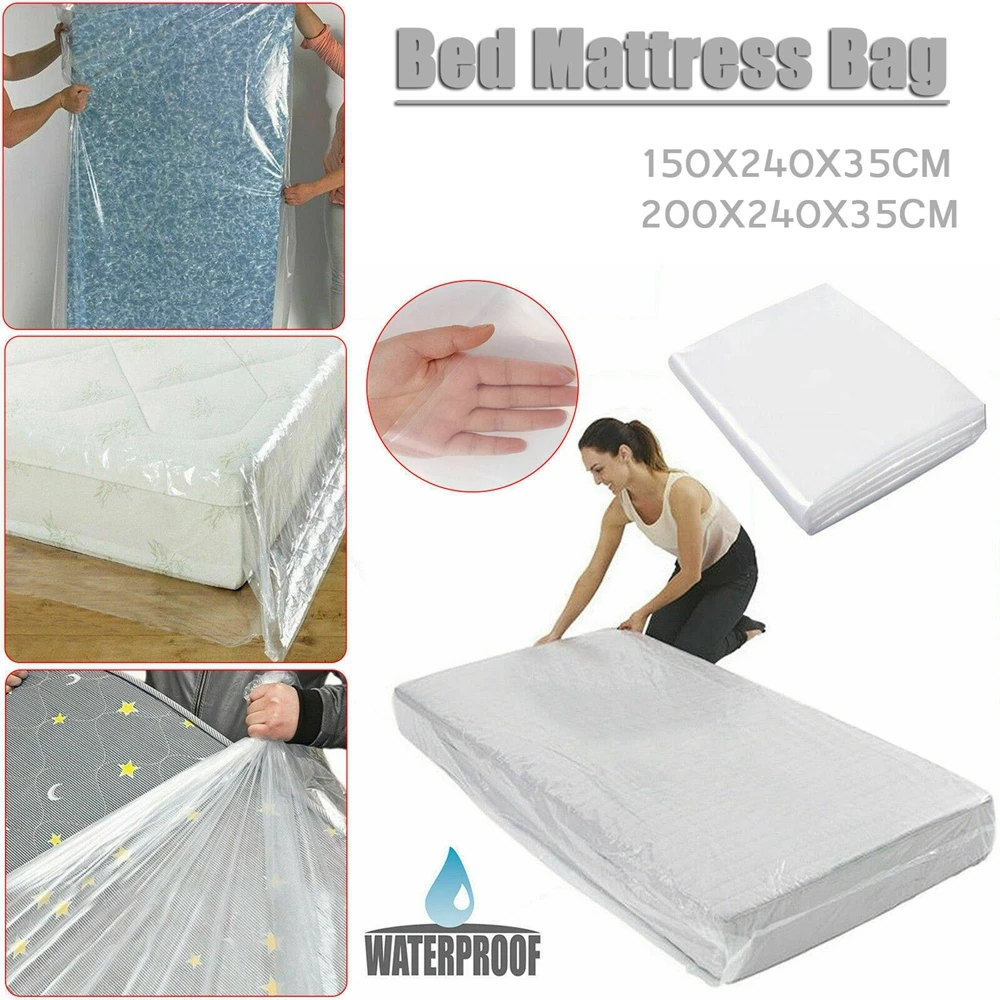 Waterproof Universal for Bed Household Storage Moving House Mattress Protector Dust Cover Mattress Cover Protective Case