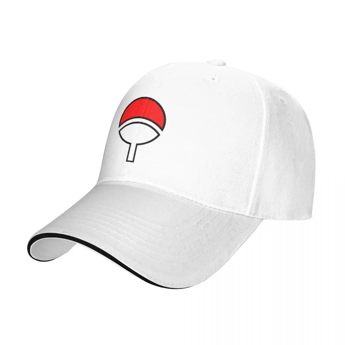 Lambang Uchiha Baseball Caps Vintage Japanese Manga Ninja Sandwich Hat Men Women Polyester Dad Hat Sport