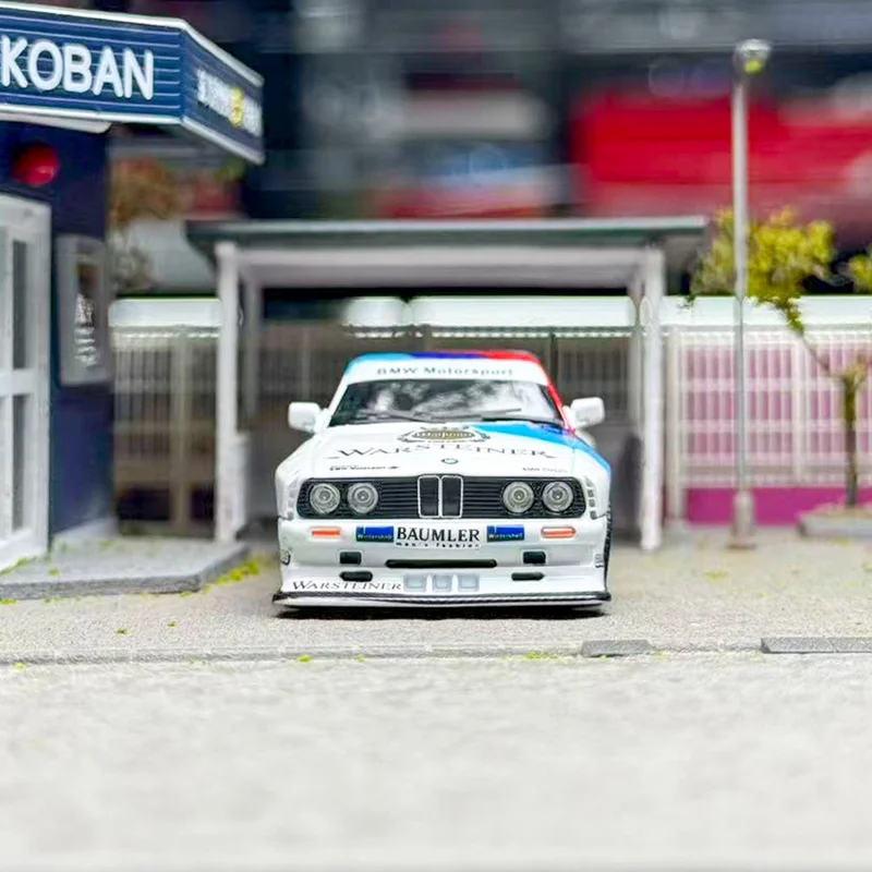 新入荷 Sw 1:64 BMW E30 M3 LTO 改造 DTM レーシング リバリー 合金製ミニカー ダイキャスト BMW オーナメント カスタム玩具