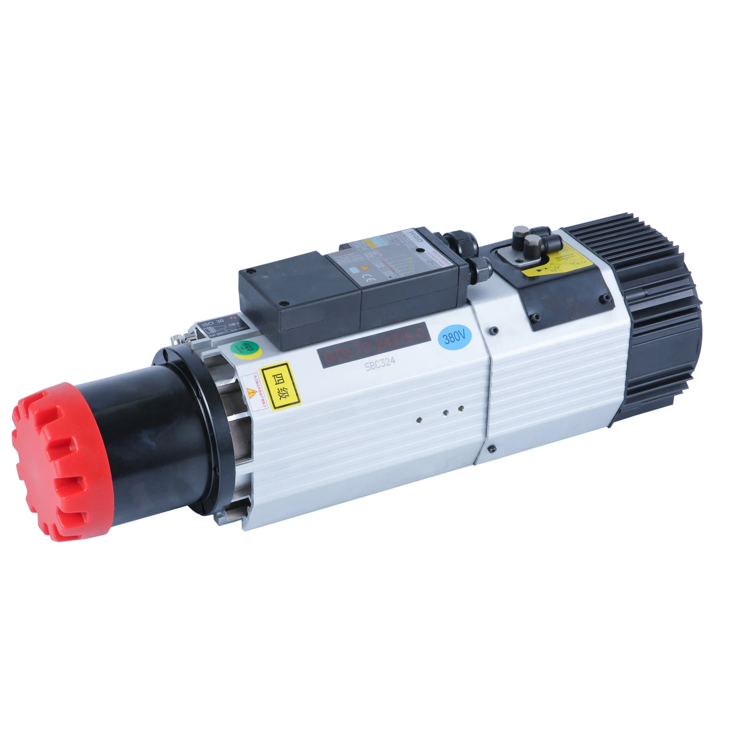 CS GDZ143x133-9، HQD GDL70-24Z/9.0 18000 دورة في الدقيقة 24000 دورة في الدقيقة 9kw ISO30 محرك المغزل ATC الأوتوماتيكي المبرد بالهواء