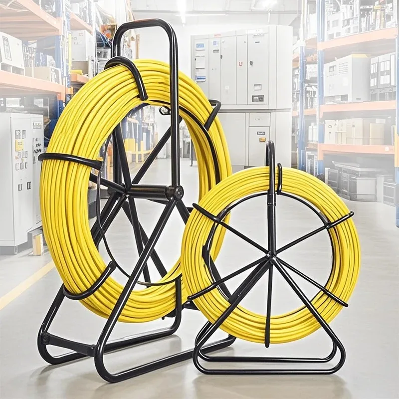4/5/7mm Threader Pipeline Traction Pulling Cable Optical Fibre Electrician Power Perforator 50m/100m Electric Cable Push
