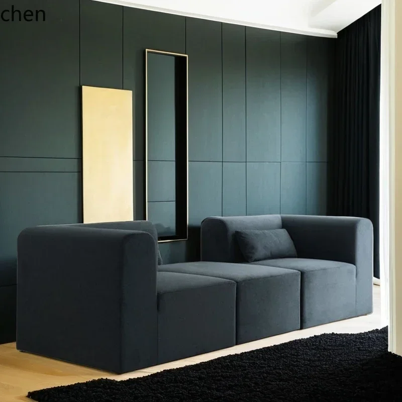 TQH-c13 modern minimalist module tofu cube three free combination living room fabric sofa home decor
