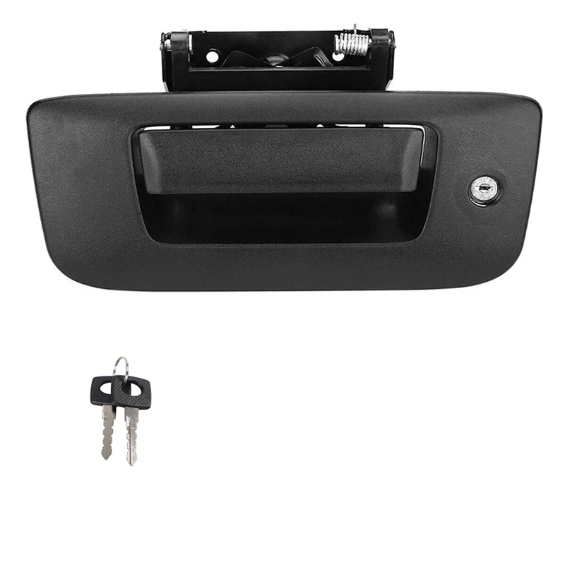 

Tailgate Handle Bezel Lock With Keys Parts For Chevrolet Silverado And For GMC Sierra 2007-2014 22755305 17802393